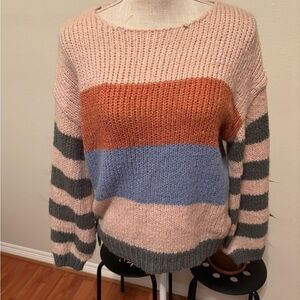 Striped Multicolor Women's Sweater